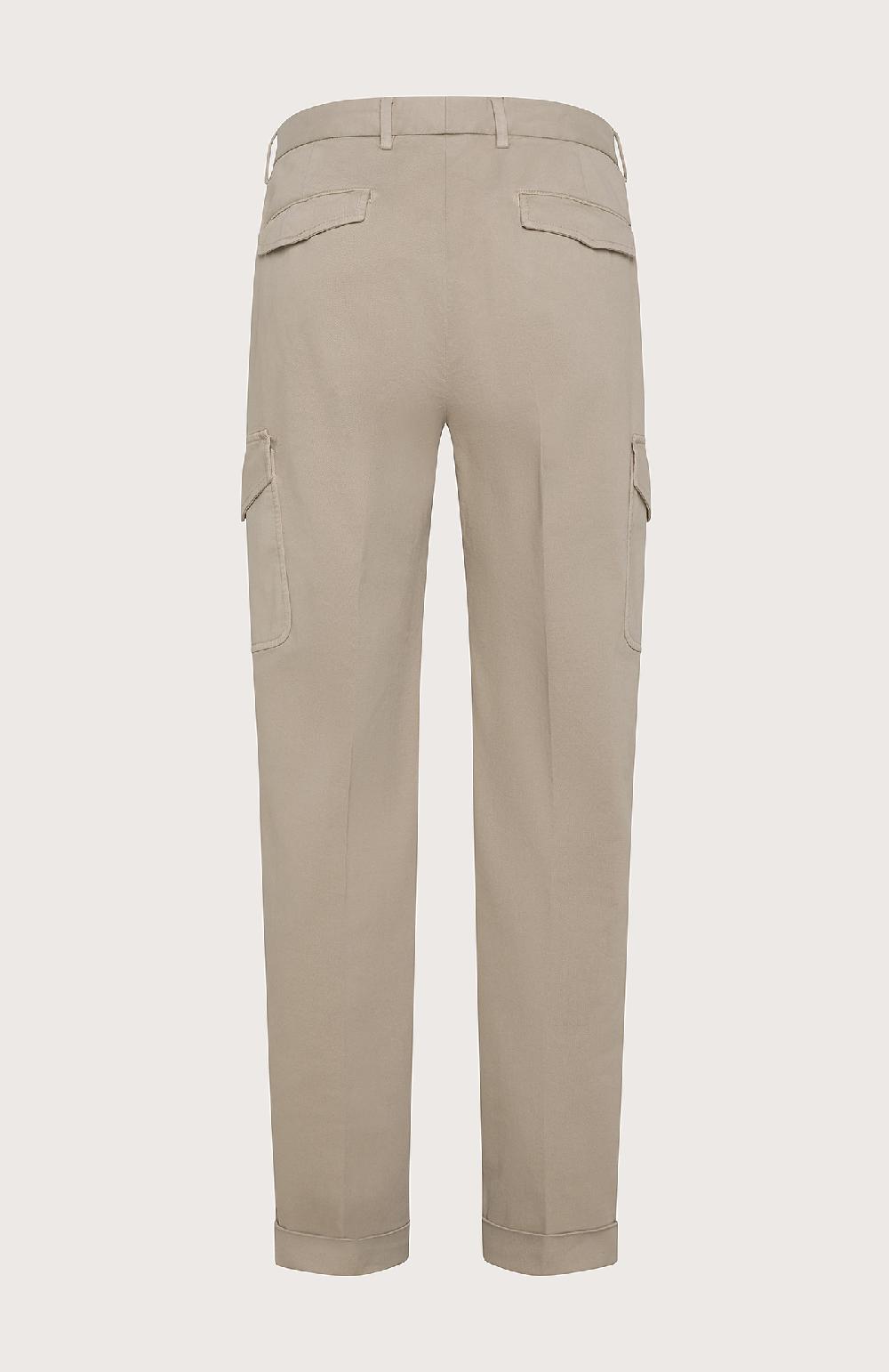 Seventy Pantalone lungo con tasche in gabardina - Col. Grigio Offerta