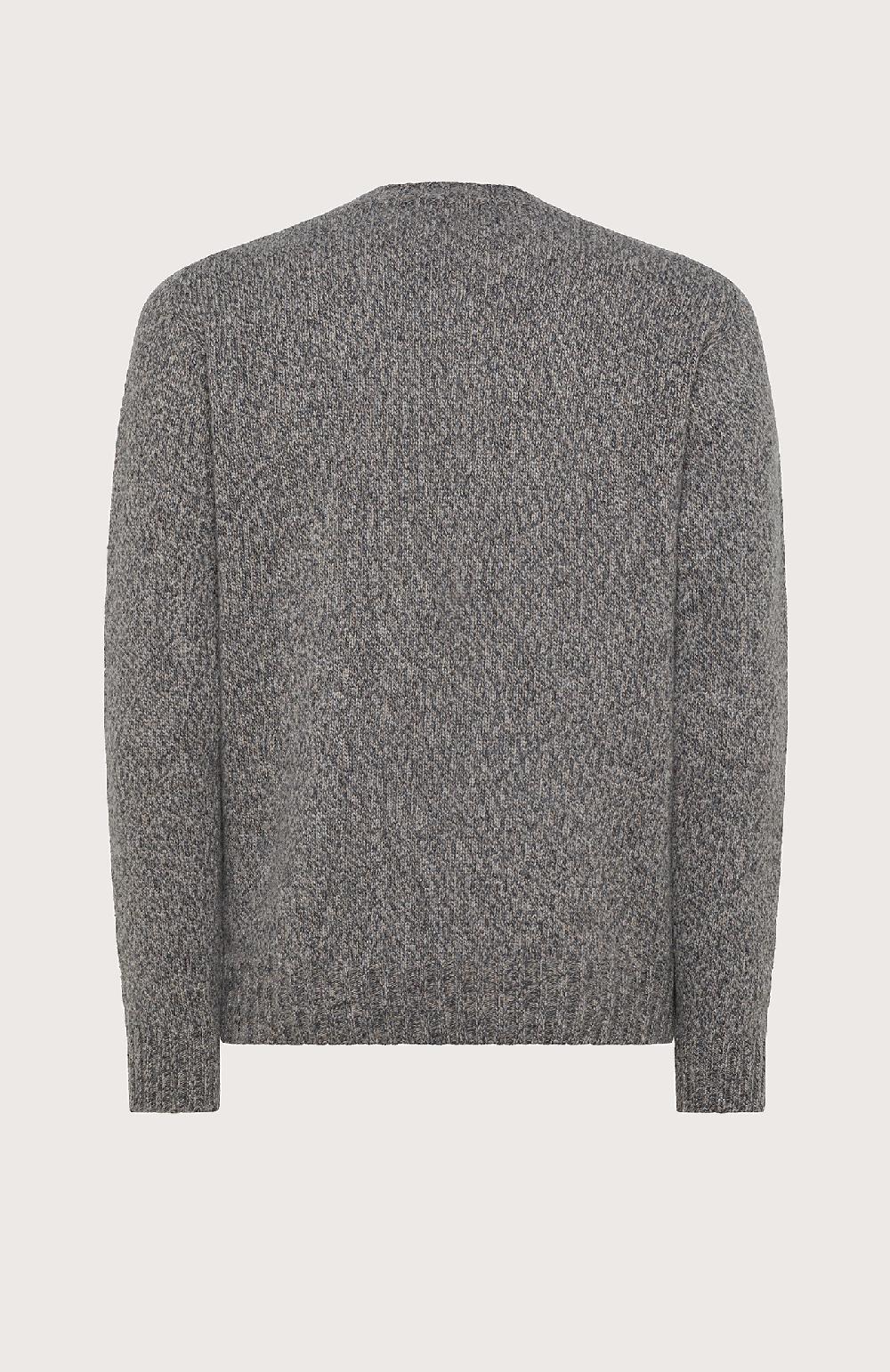 Seventy Maglione girocollo moulinè f.7 - Col. Neutro Saldi Di Fabbrica