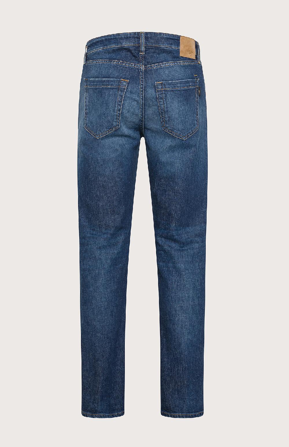 Seventy Pantalone cinque tasche in blue denim washed - Col. Blu In Saldo