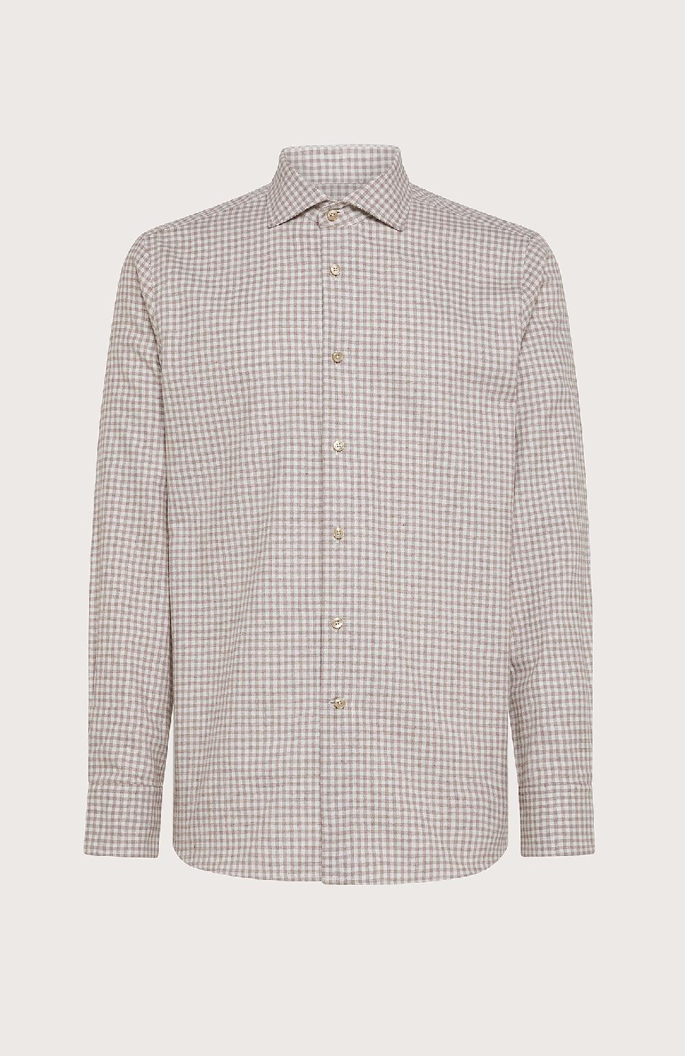 Seventy Camicia con collo francese - Col. Neutro 2025