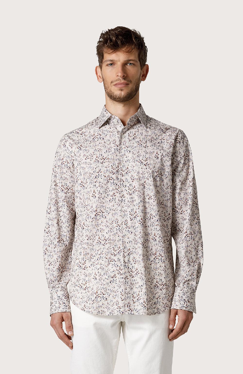 Seventy Camicia stampata - Col. Bianco Italy
