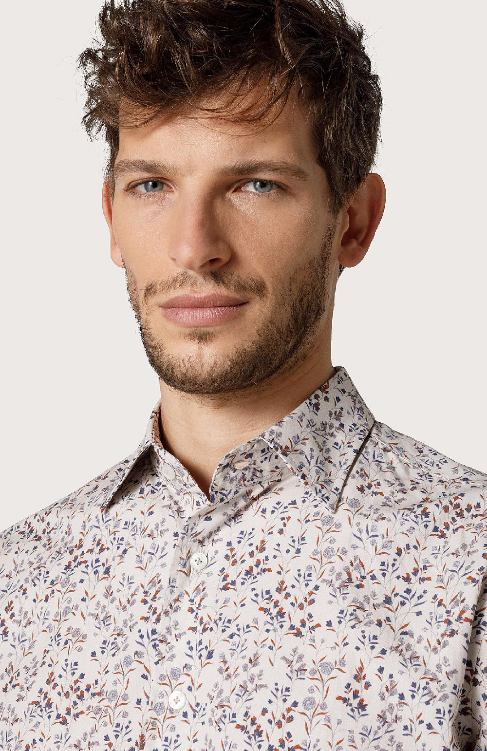 Seventy Camicia stampata - Col. Bianco Italy
