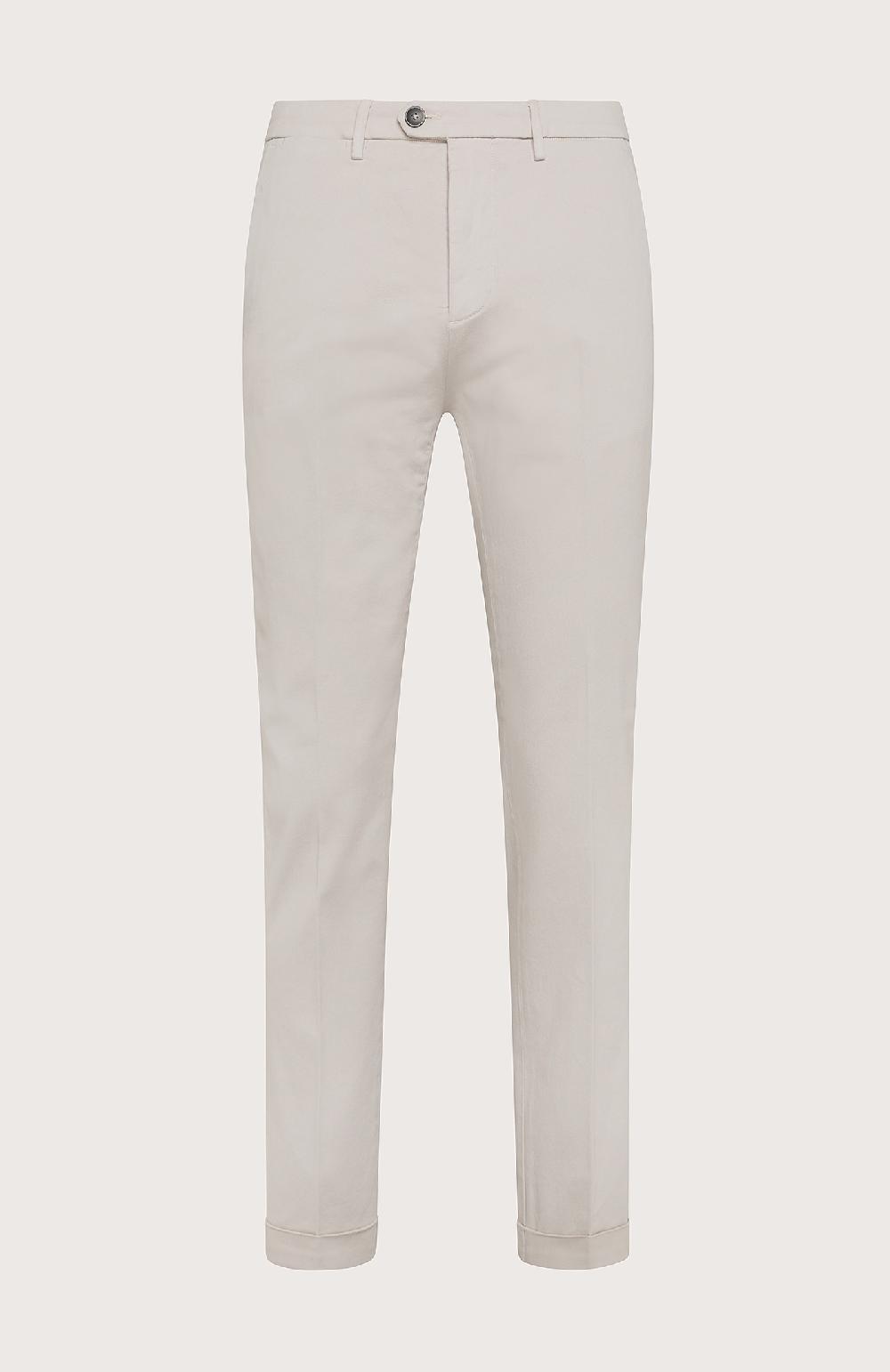 Seventy Pantalone chino in gabardina - Col. Bianco Italia