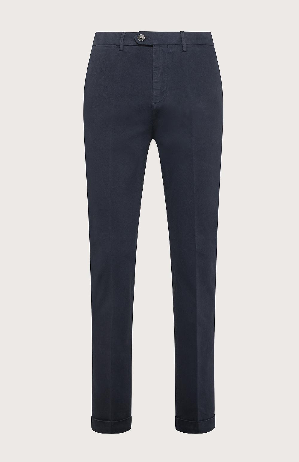 Seventy Pantalone chino in gabardina - Col. Blu Nuovo