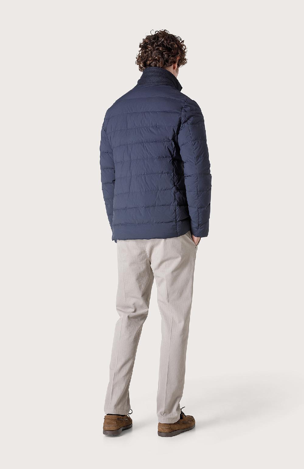 Seventy Giubbotto imbottito con stacchino - Col. Blu Promozione