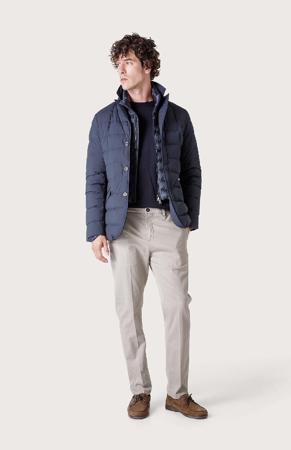 Seventy Giubbotto imbottito con stacchino - Col. Blu Promozione