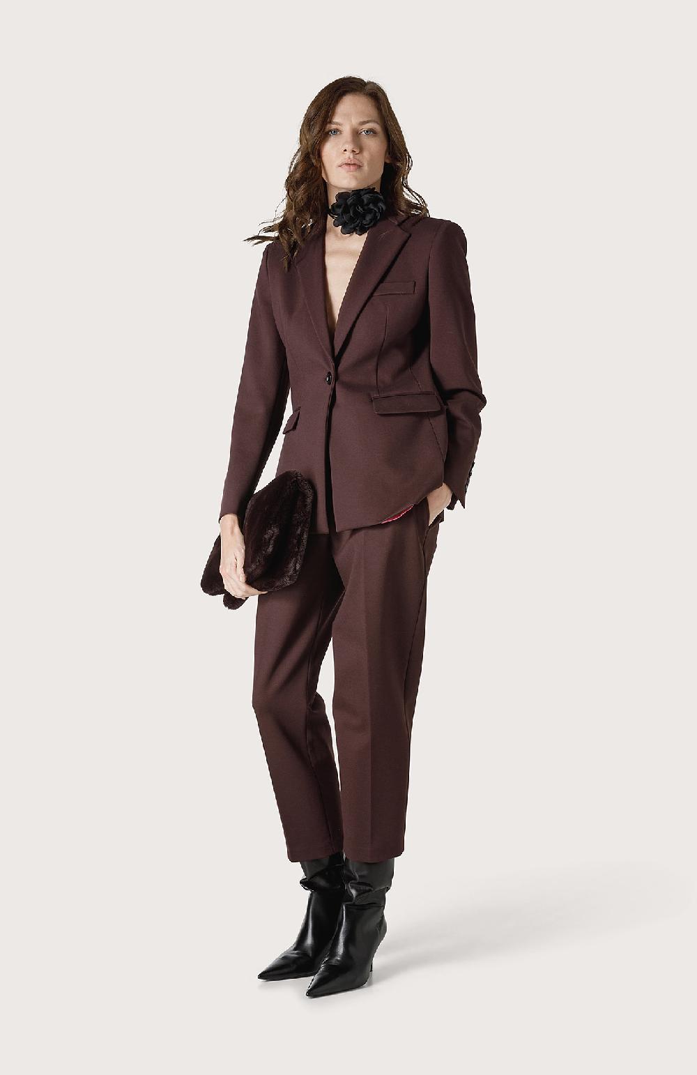 Seventy Pantalone chino con gamba carrot - Col. Viola Promozione Limitata