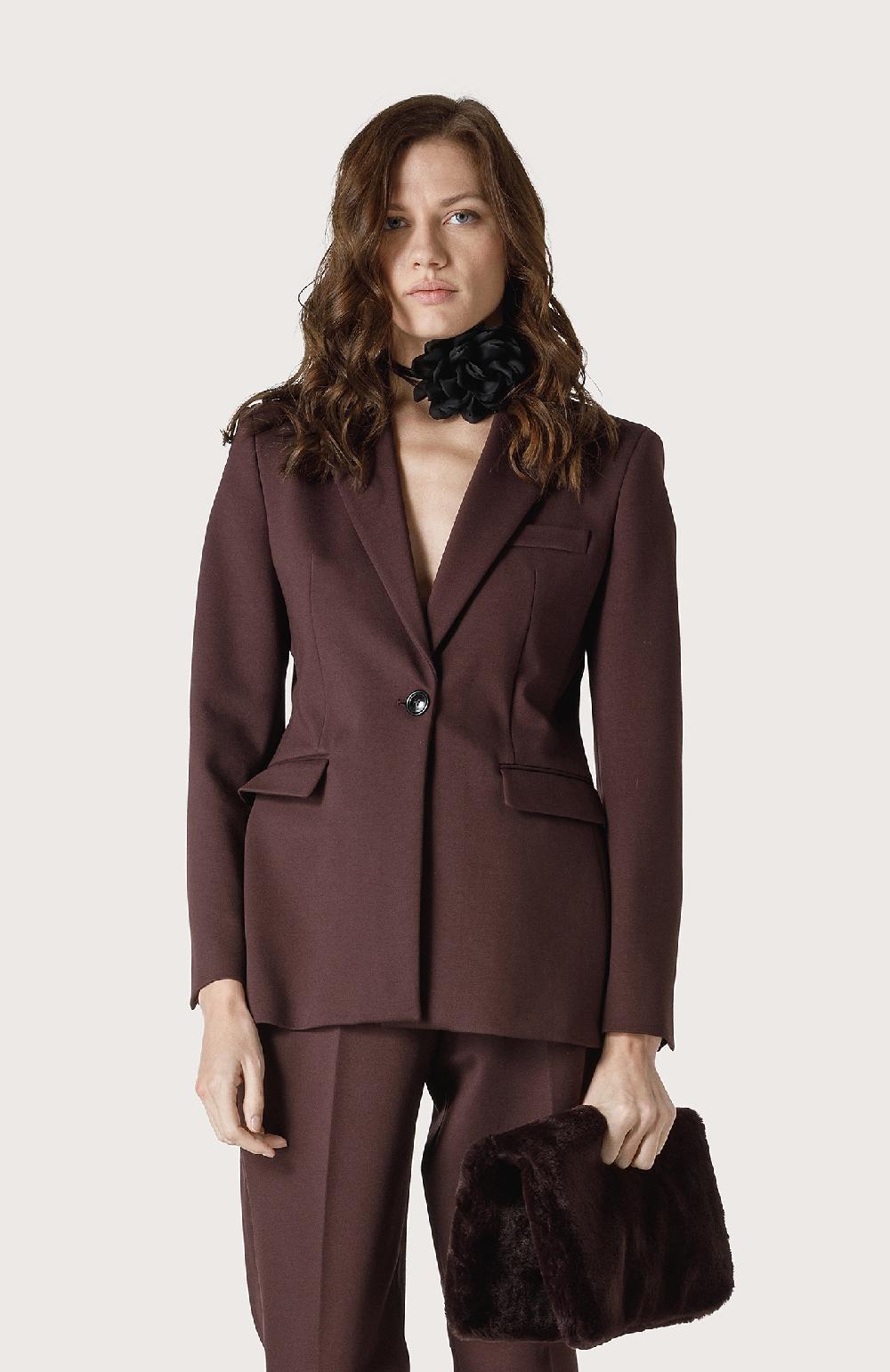 Seventy Giacca monopetto in punto stoffa - Col. Viola Fino Al -60%