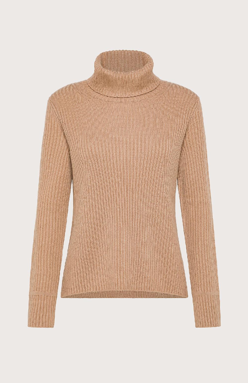 Seventy Maglioncino dolcevita a coste - Col. Neutro Shopping Online