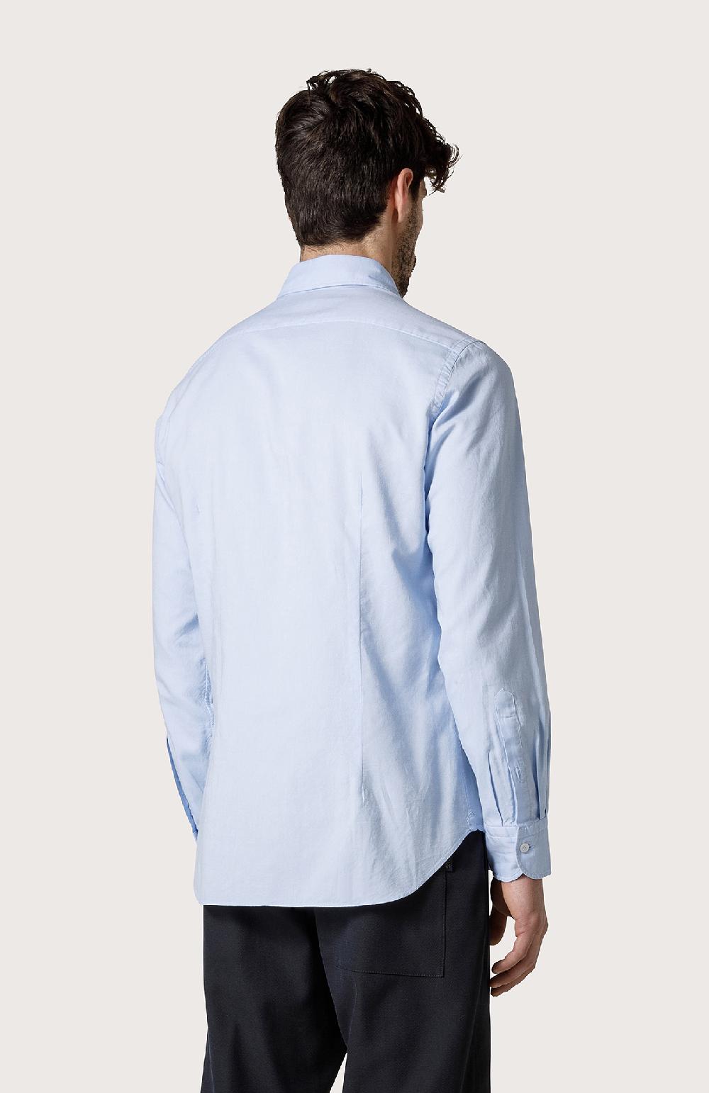 Seventy Camicia in oxford - Col. Blu In Vendita