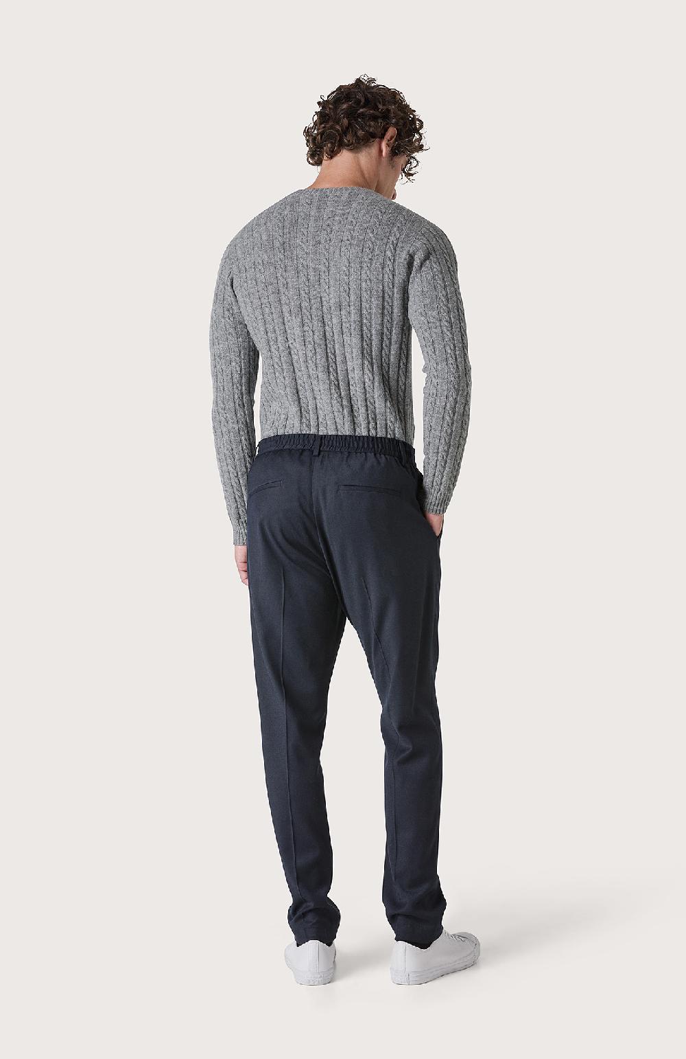 Seventy Pantalone con coulisse e pence - Col. Blu Italy