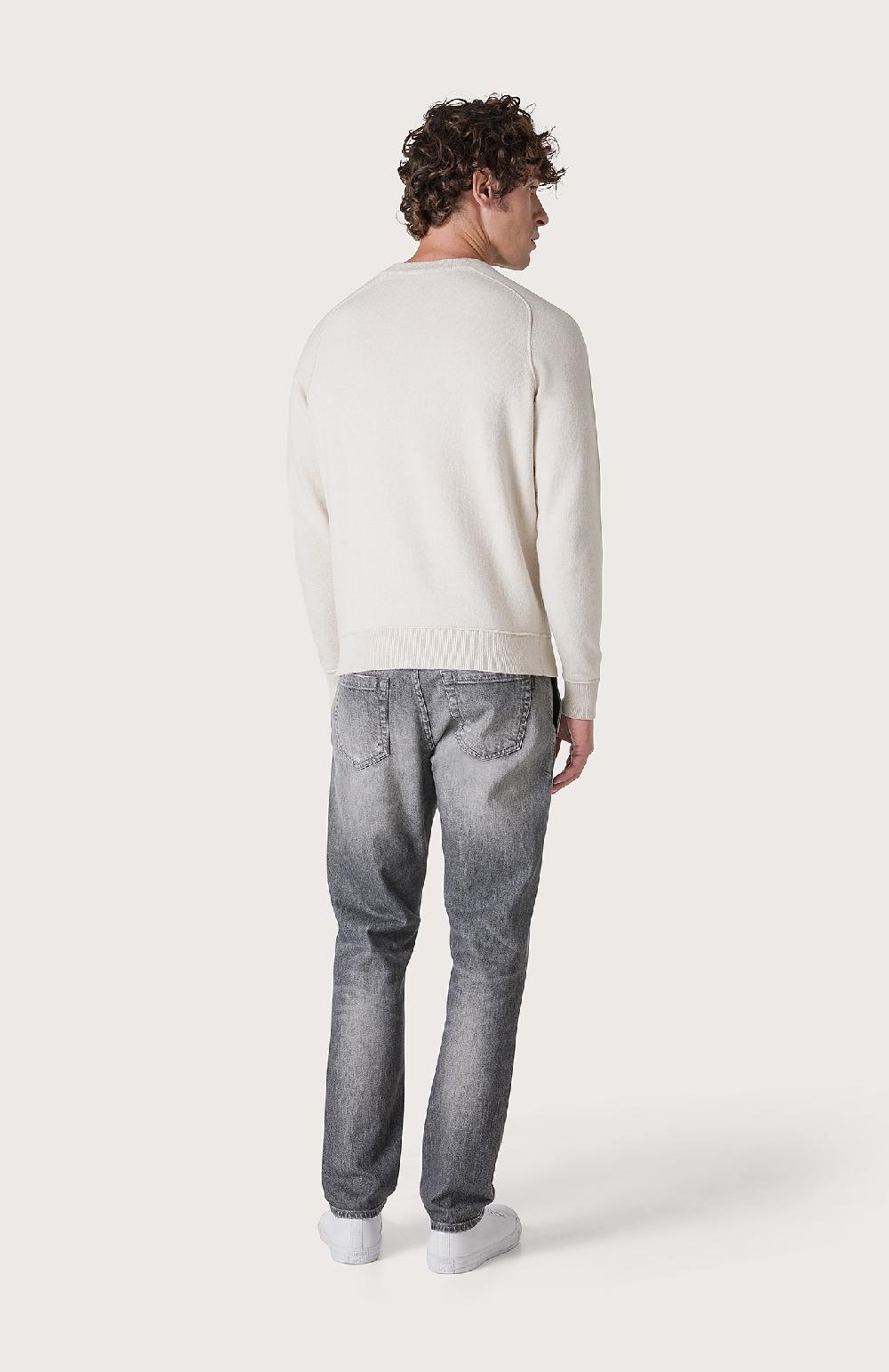 Seventy Maglia con finiture effetto felpa - Col. Bianco Qualità