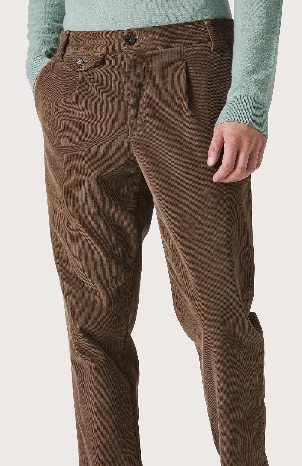 Seventy Pantalone a cavallo scaricato - Col. Marrone Spedizione Gratuita