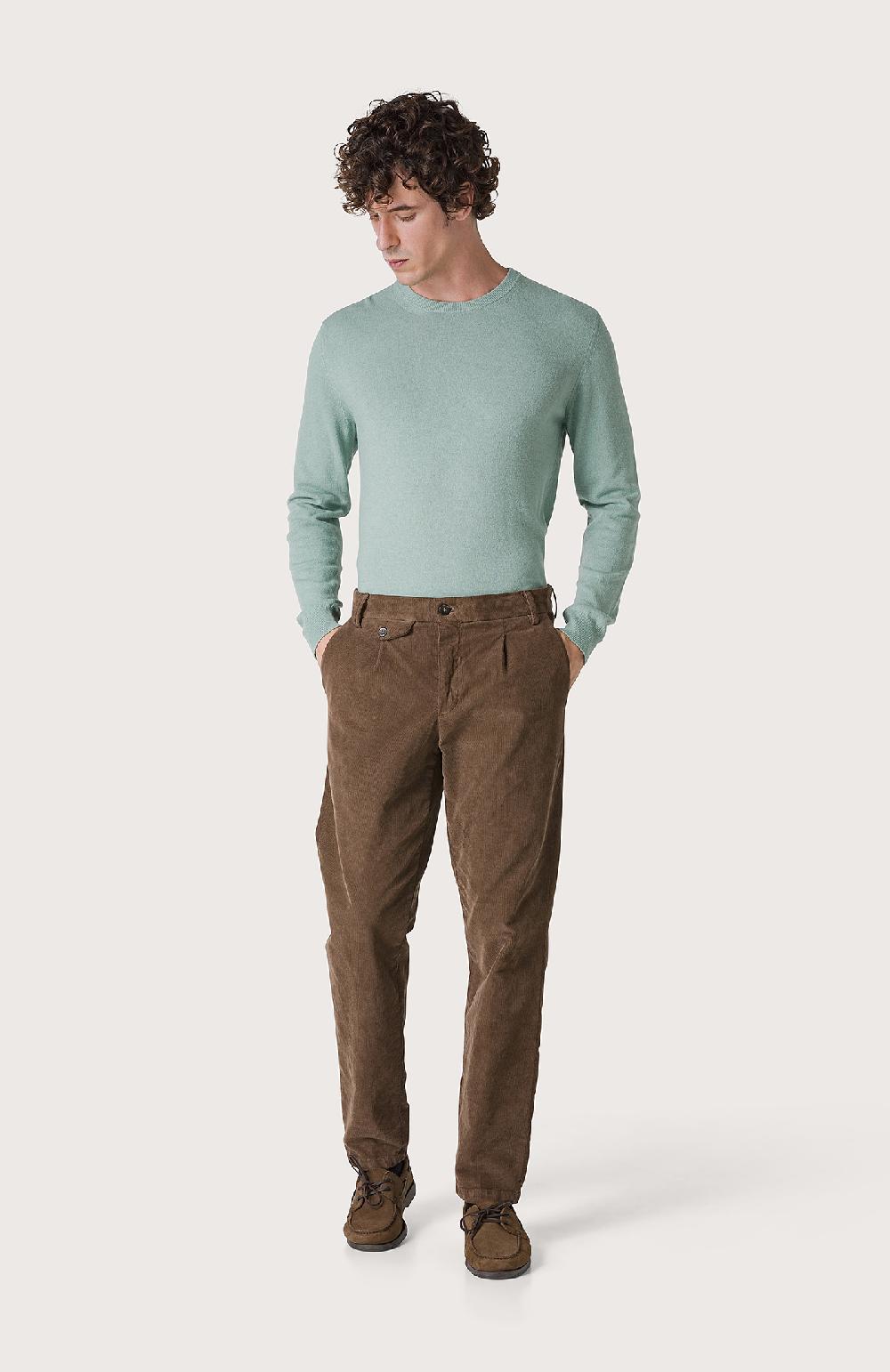 Seventy Pantalone a cavallo scaricato - Col. Marrone Spedizione Gratuita