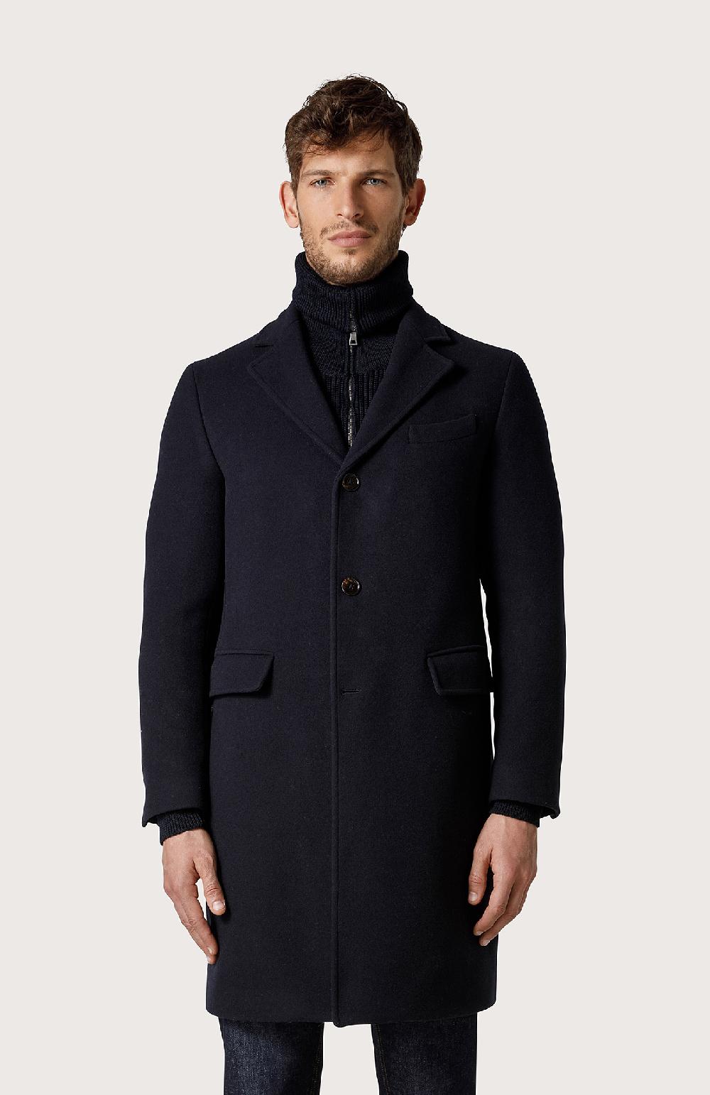 Seventy Cappotto monopetto - Col. Blu Soddisfazione Garantita