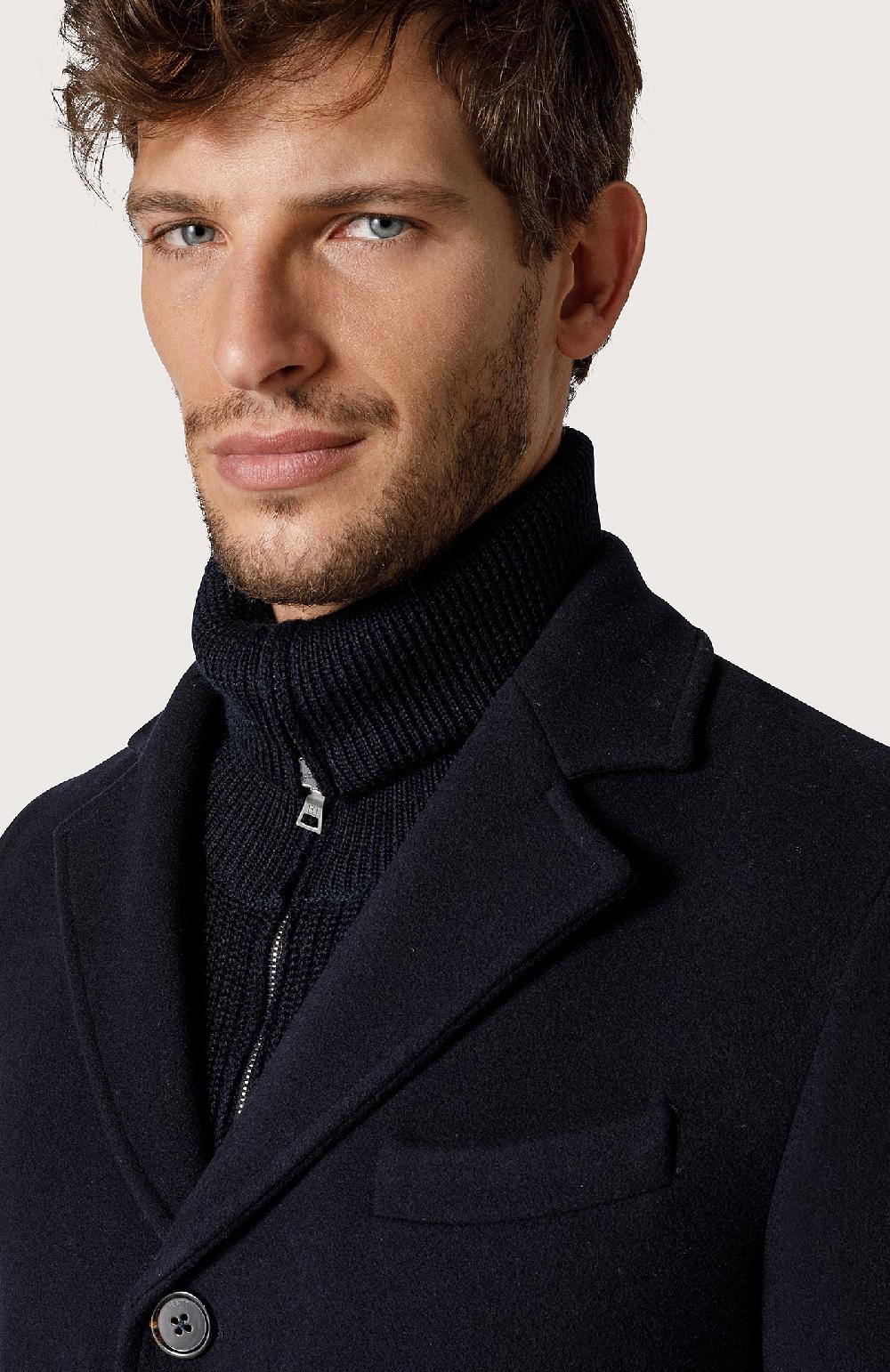 Seventy Cappotto monopetto - Col. Blu Soddisfazione Garantita