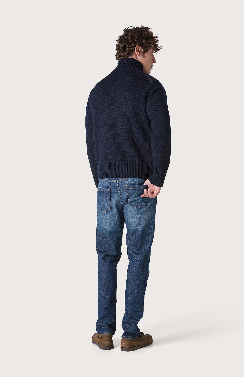 Seventy Piumino con maniche tricot - Col. Blu Acquista Ora