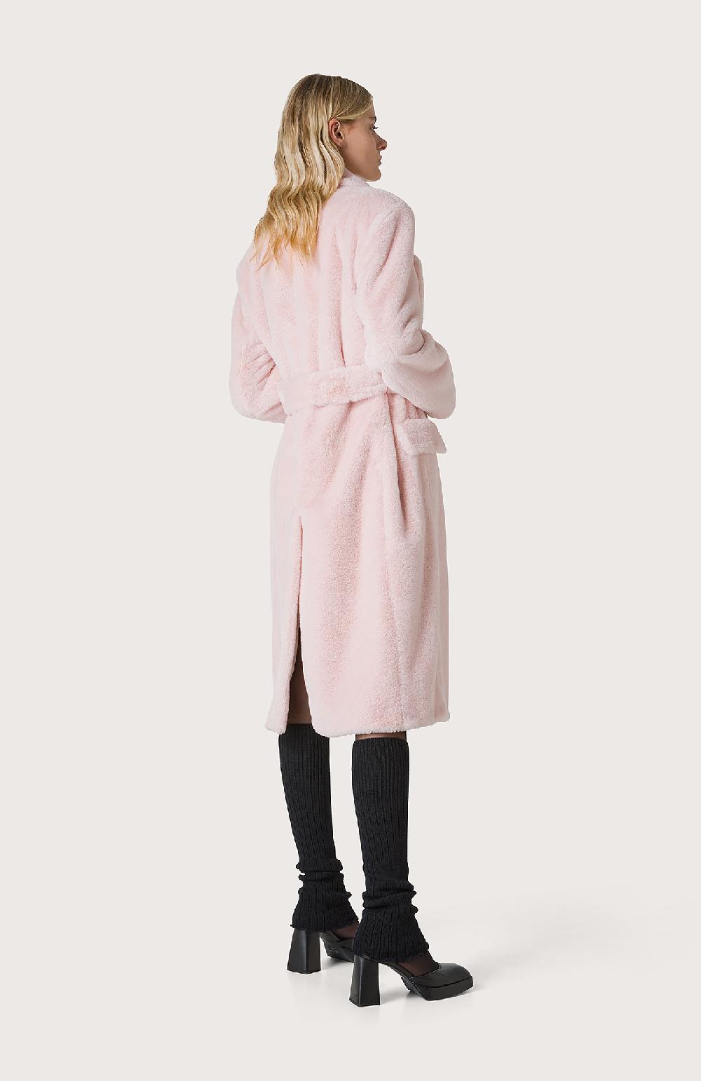 Seventy Cappotto stile vestaglia - Col. Rosa Vendita Economica