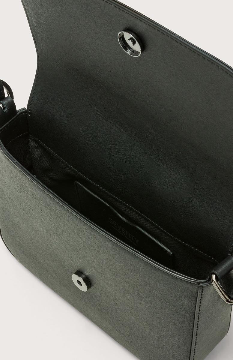 Seventy Mini bag in nappa - Col. Nero Soddisfazione Garantita