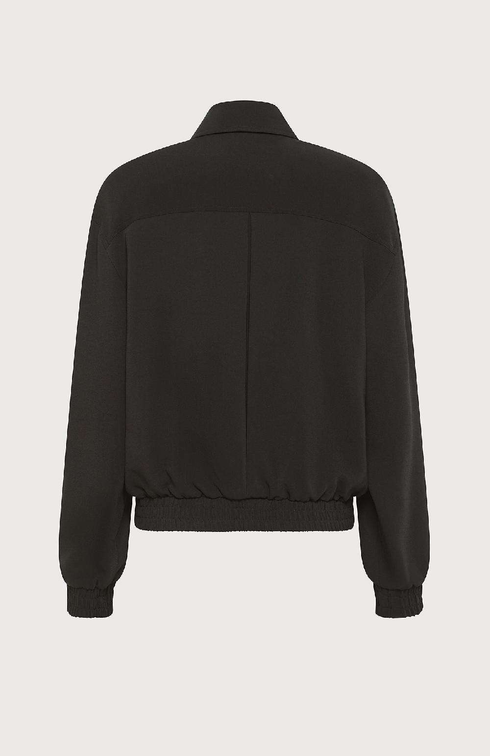 Seventy Giacchetta con zip in cady stretch - Col. Nero Qualità Garantita