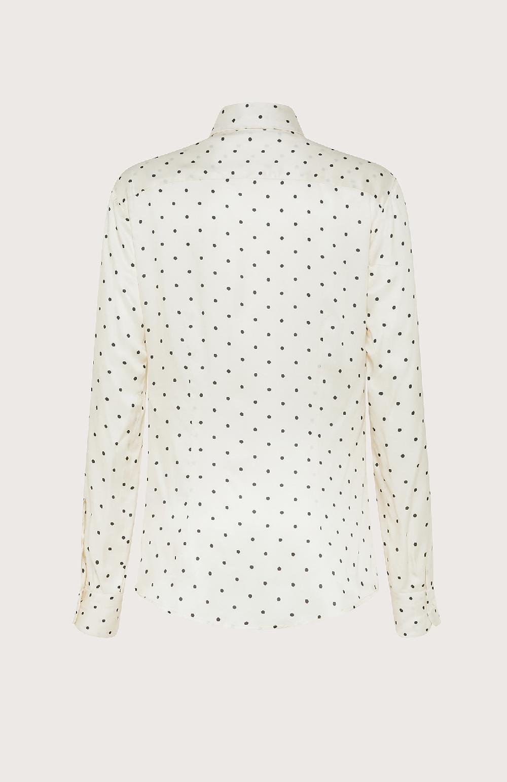 Seventy Camicia regular fit con stampa a pois - Col. Neutro Convenienza