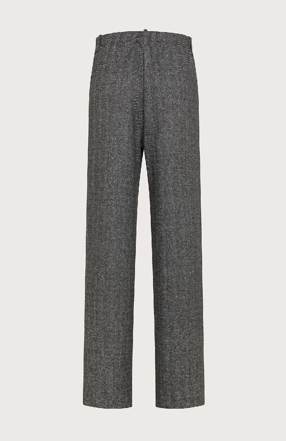 Seventy Pantalone lungo relax fit in maglia - Col. Grigio In Linea