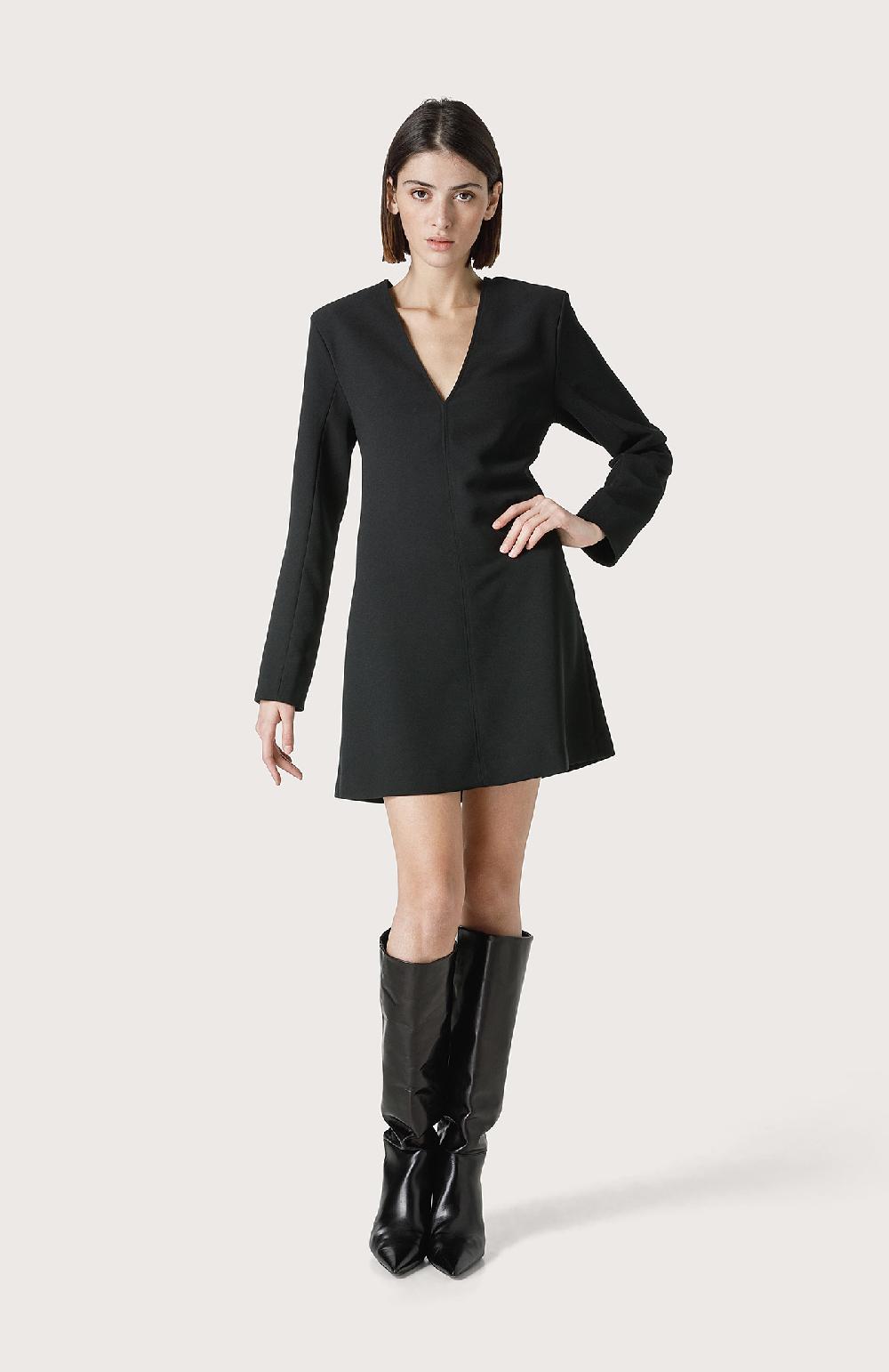 Seventy Mini abito con scollo a V - Col. Nero Negozi Online