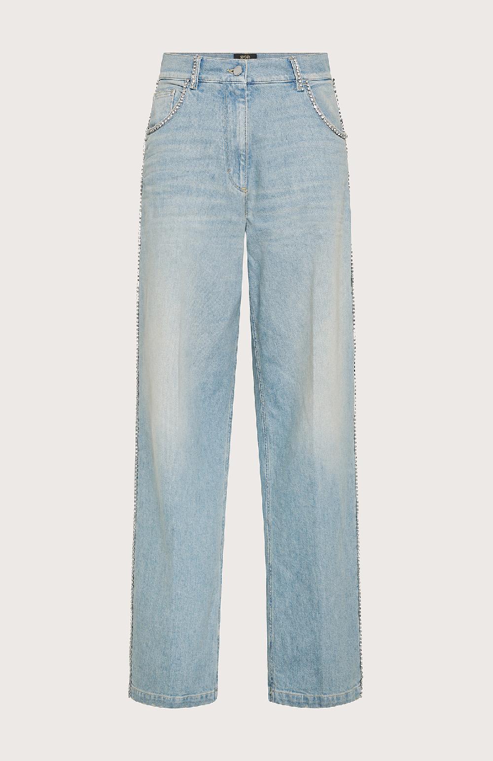 Seventy Jeans denim con ricami strass - Col. Blu Promozione Limitata