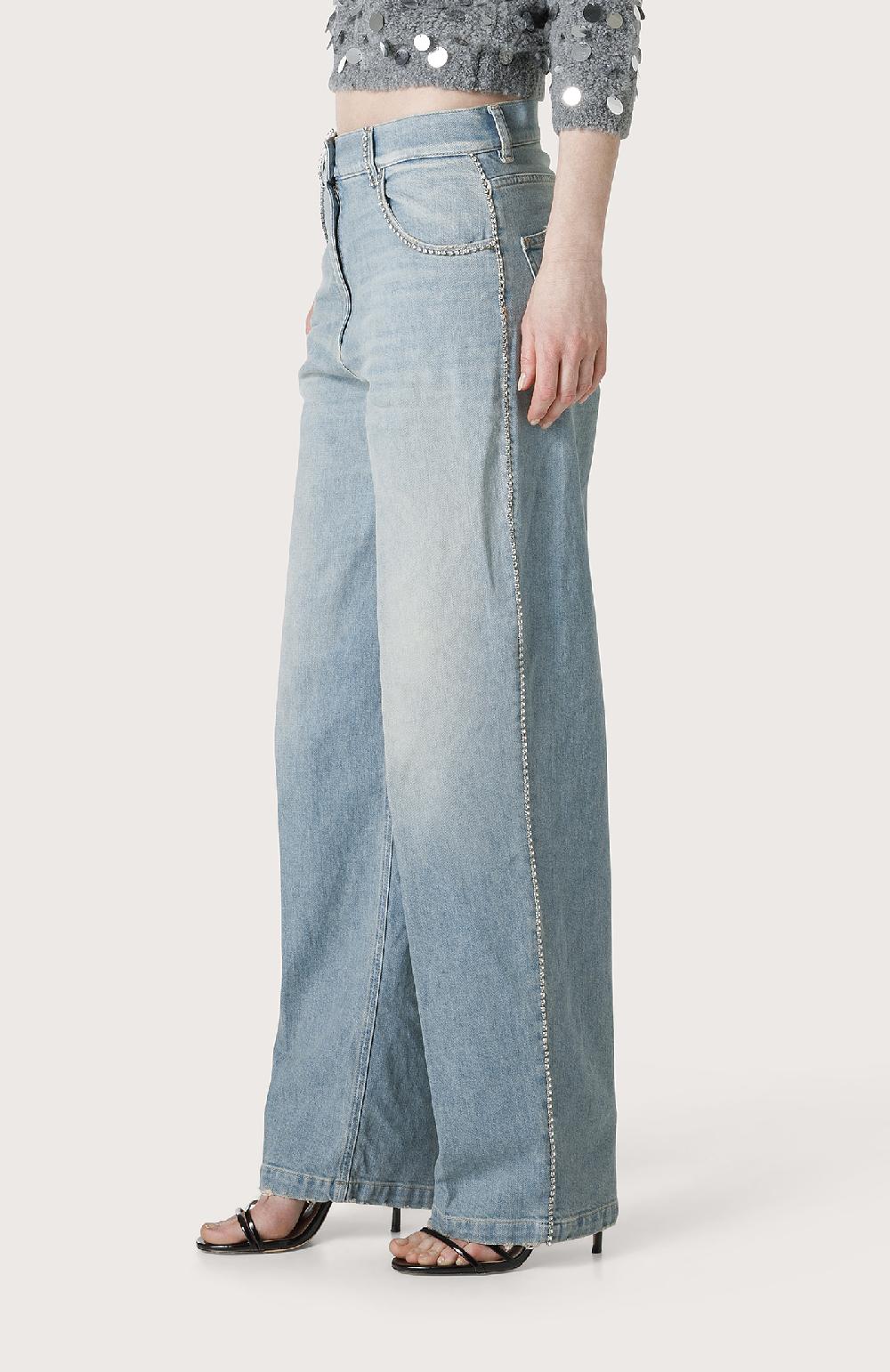 Seventy Jeans denim con ricami strass - Col. Blu Promozione Limitata