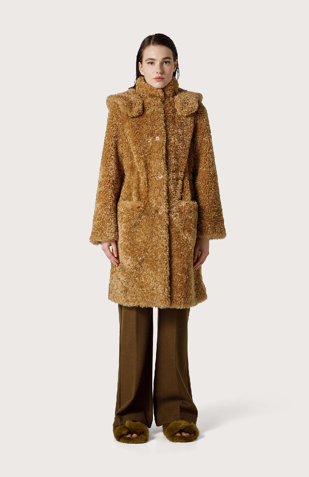 Seventy Parka in eco pelliccia - Col. Neutro Fino Al -60%
