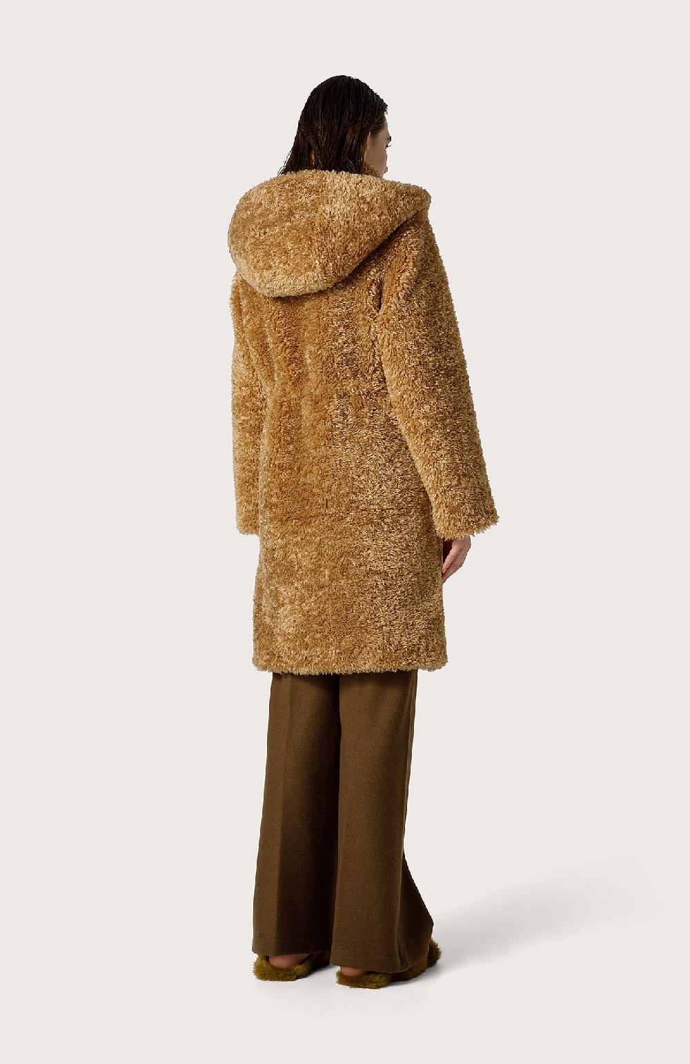 Seventy Parka in eco pelliccia - Col. Neutro Fino Al -60%
