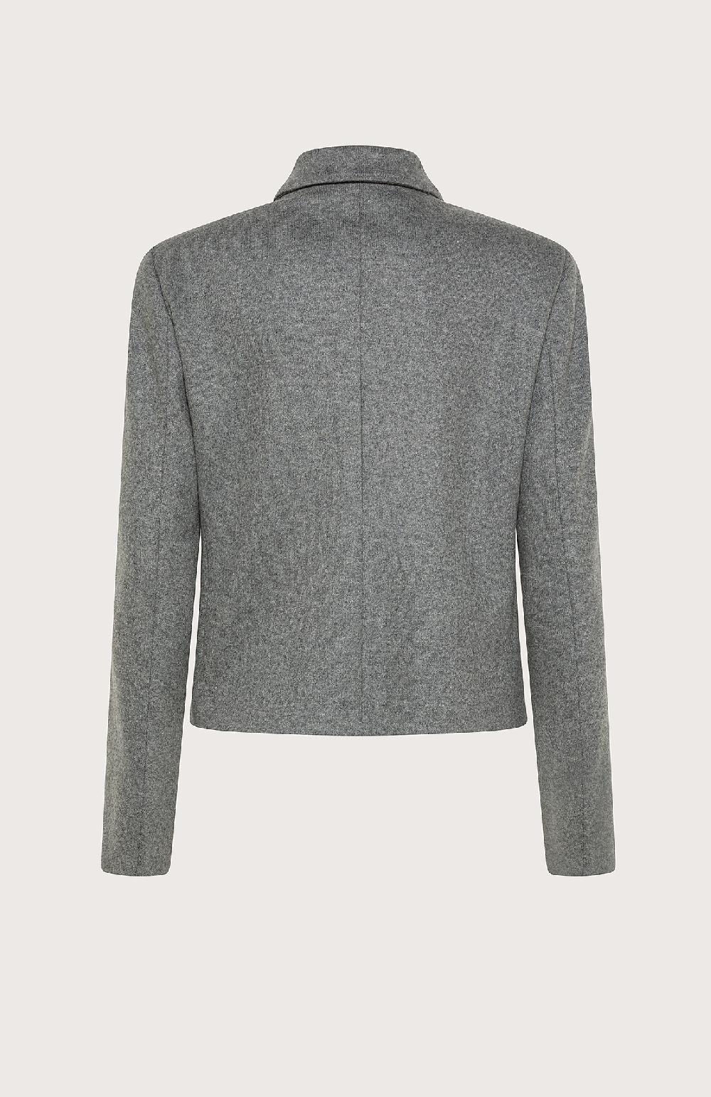 Seventy Giacchina corta in flanella - Col. Grigio Outlet