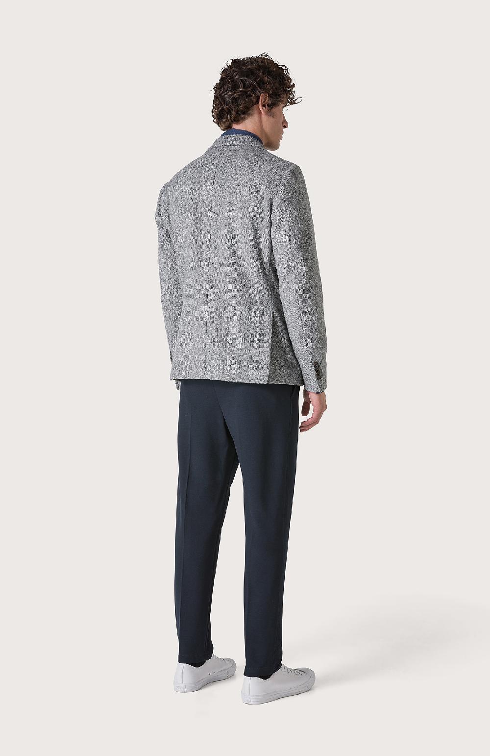Seventy Giacca monopetto con fantasia tweed - Col. Grigio Vendite Flash