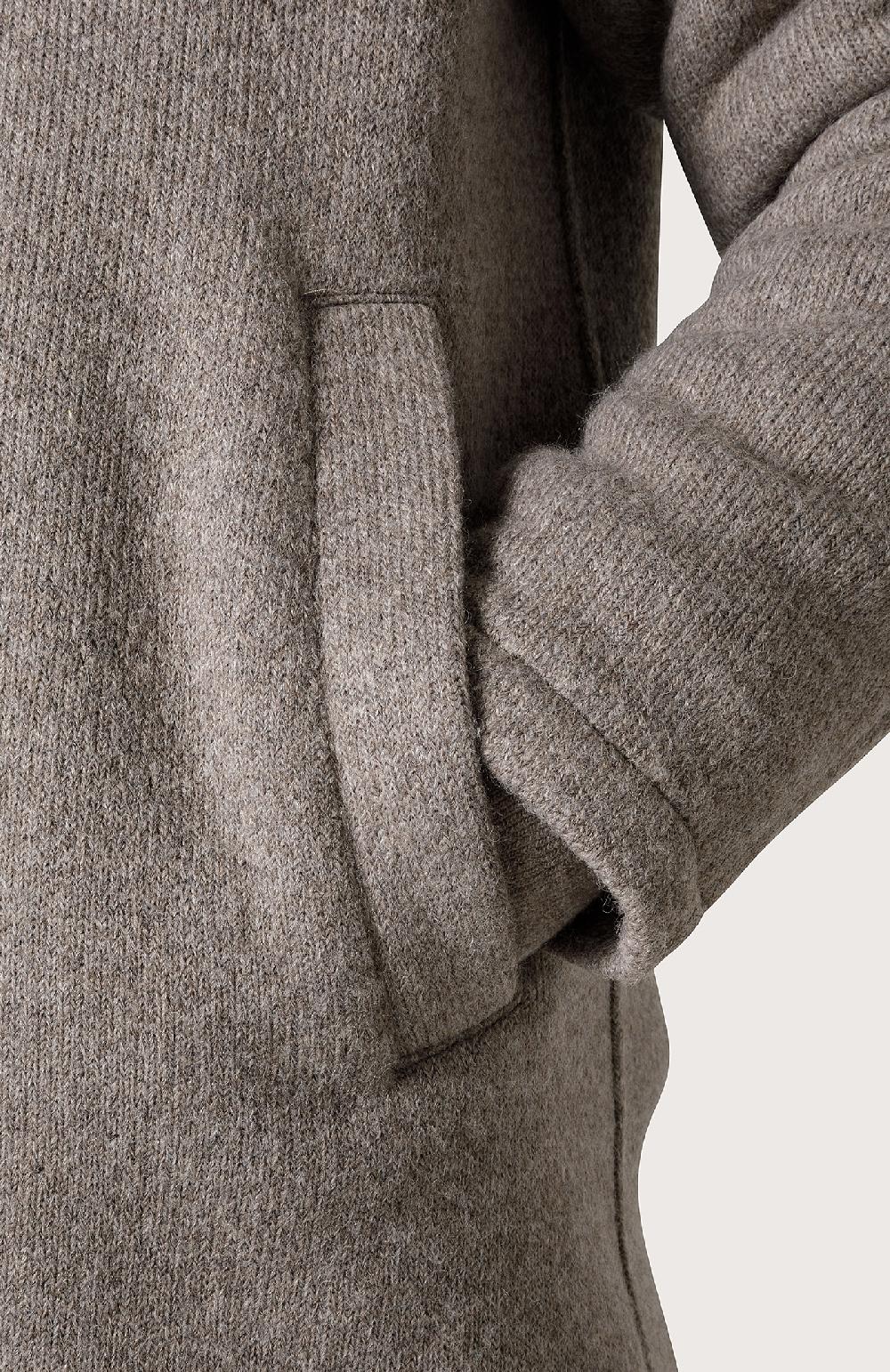 Seventy Parka in tessuto mélange - Col. Marrone In Saldo