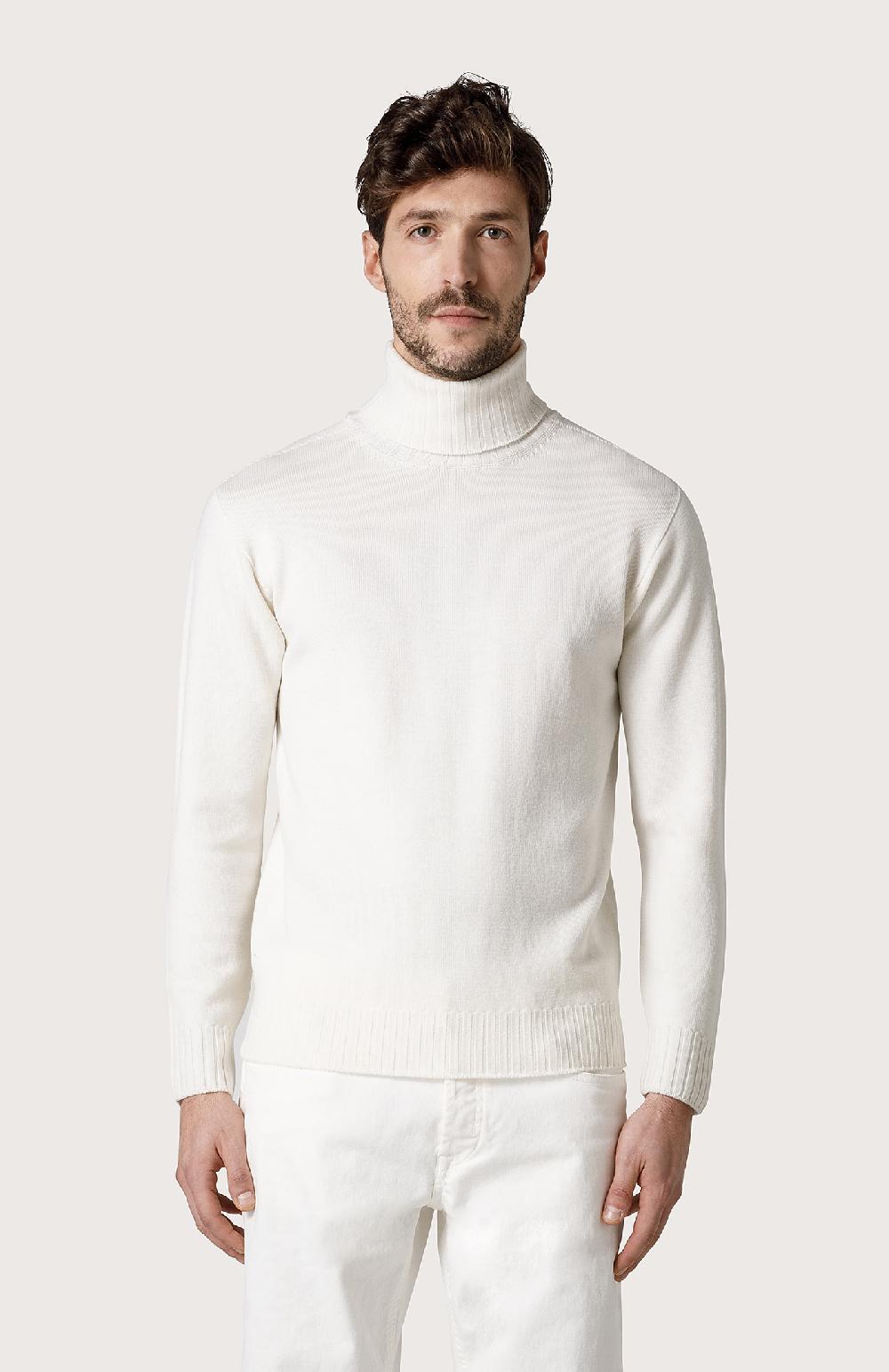 Seventy Maglia dolcevita seamless - Col. Bianco Nuova