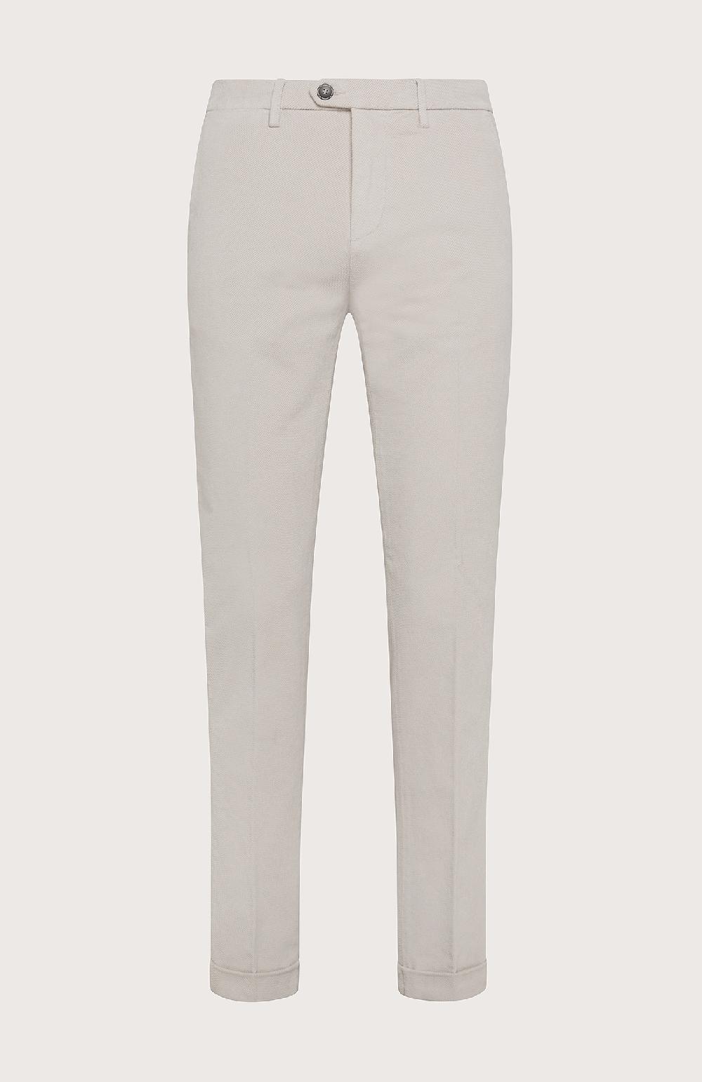 Seventy Pantalone chino design diagonale - Col. Bianco Italia
