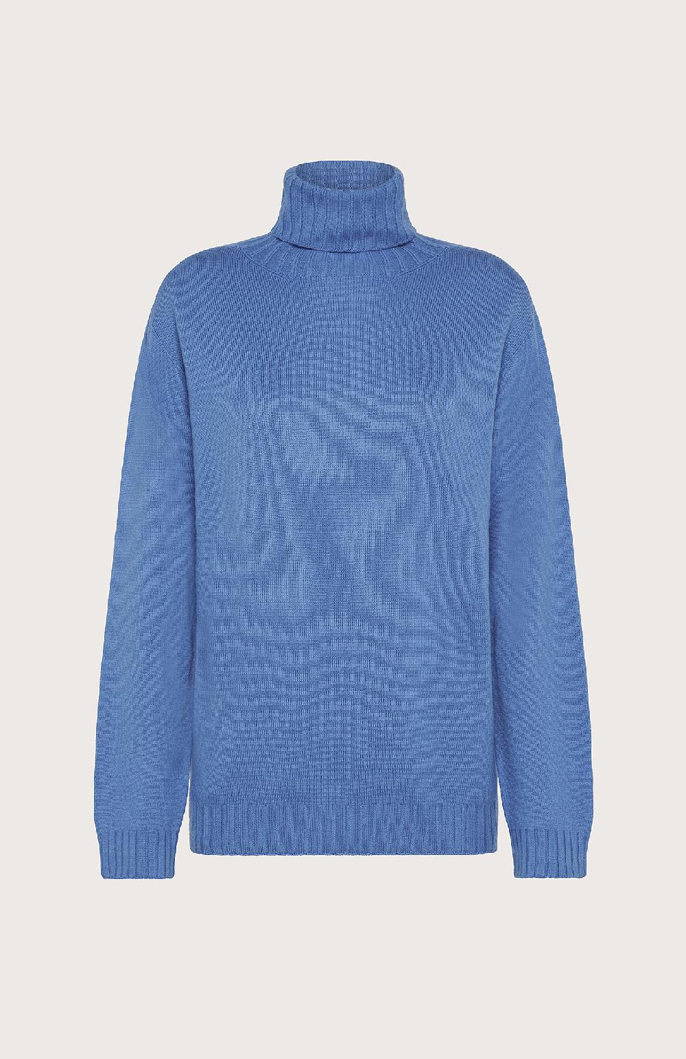 Seventy Maglia dolcevita seamless - Col. Blu Spedizione Gratuita