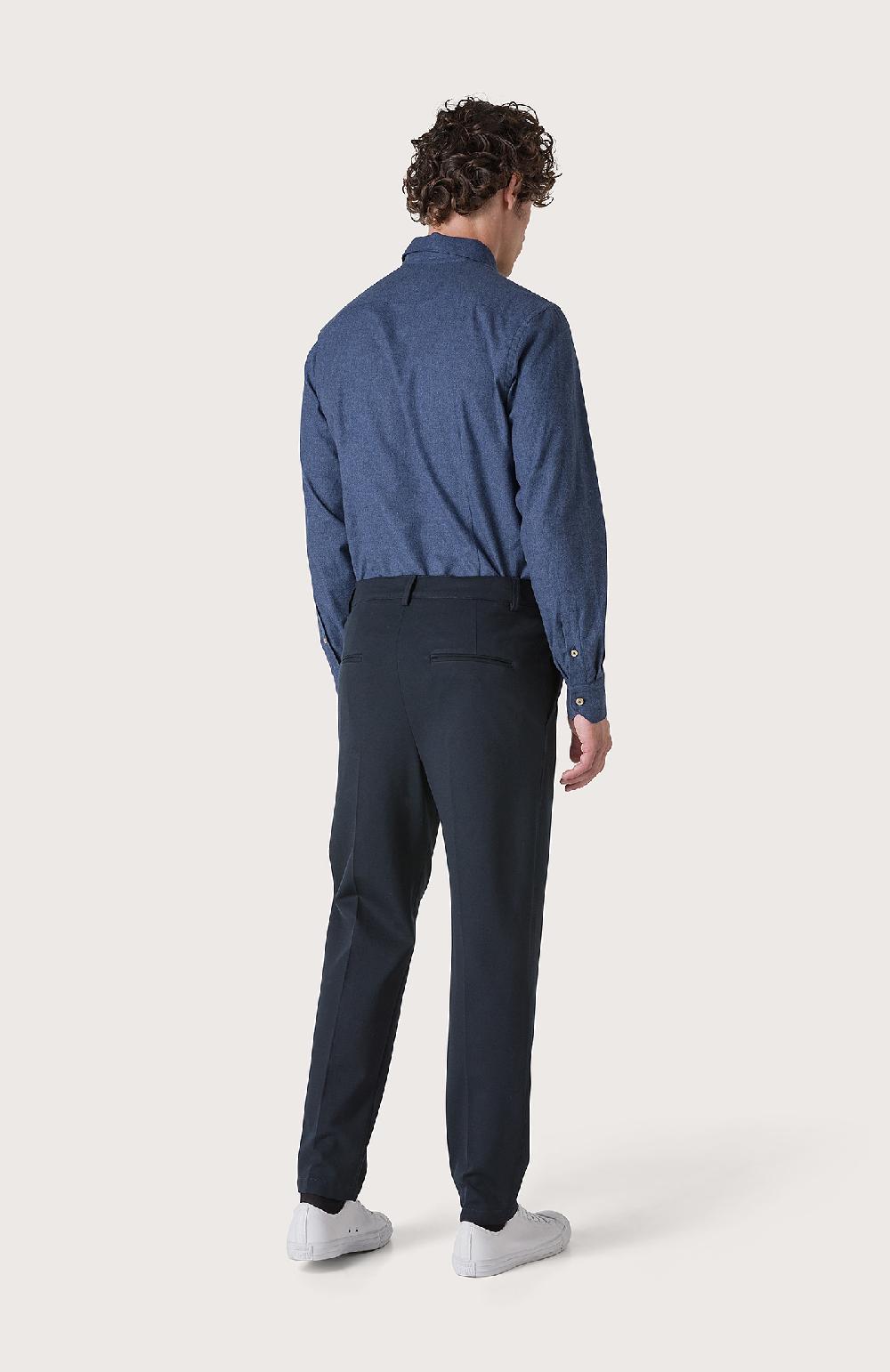 Seventy Pantalone chino con tasche filetto - Col. Blu Vendita