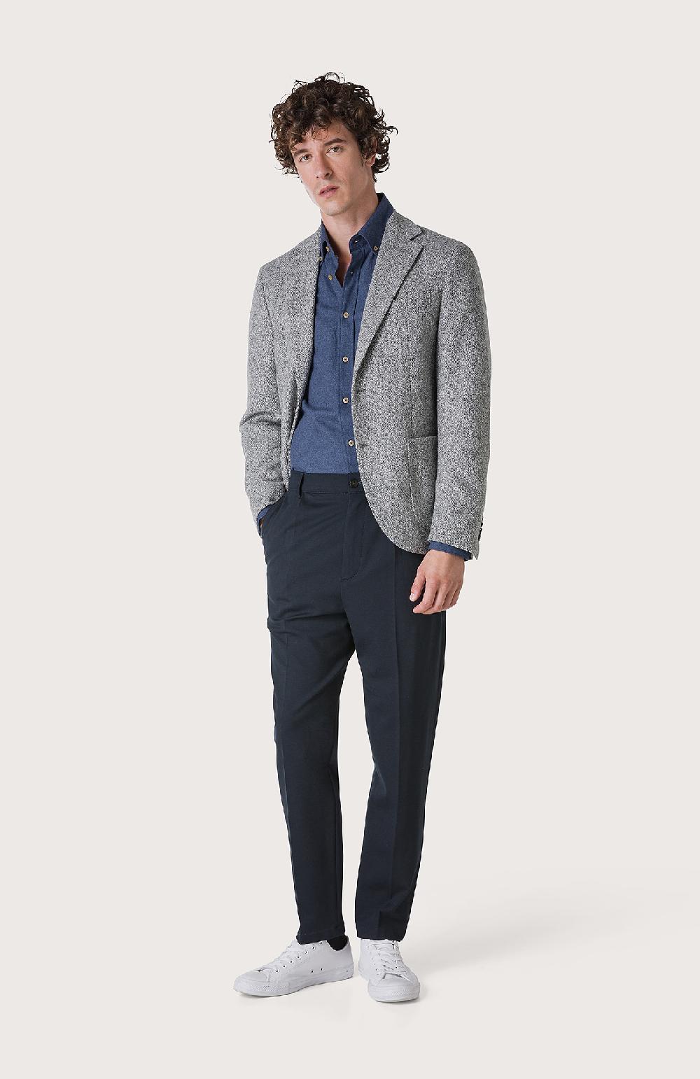 Seventy Pantalone chino con tasche filetto - Col. Blu Vendita