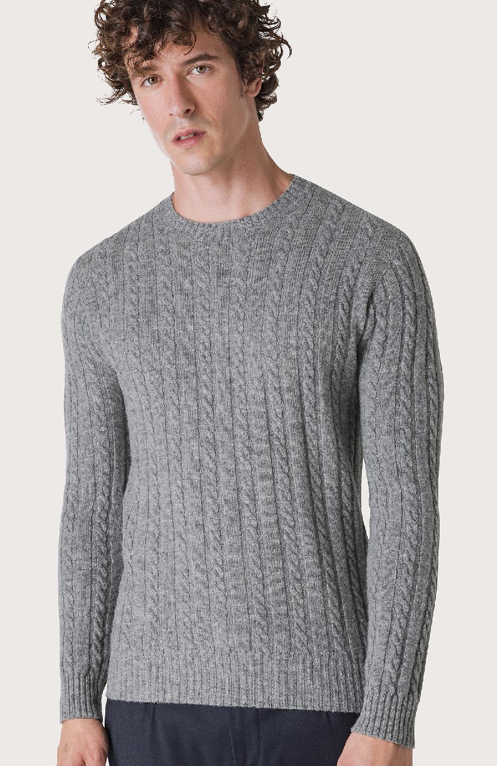 Seventy Maglia a trecce e coste - Col. Grigio Negozi Online