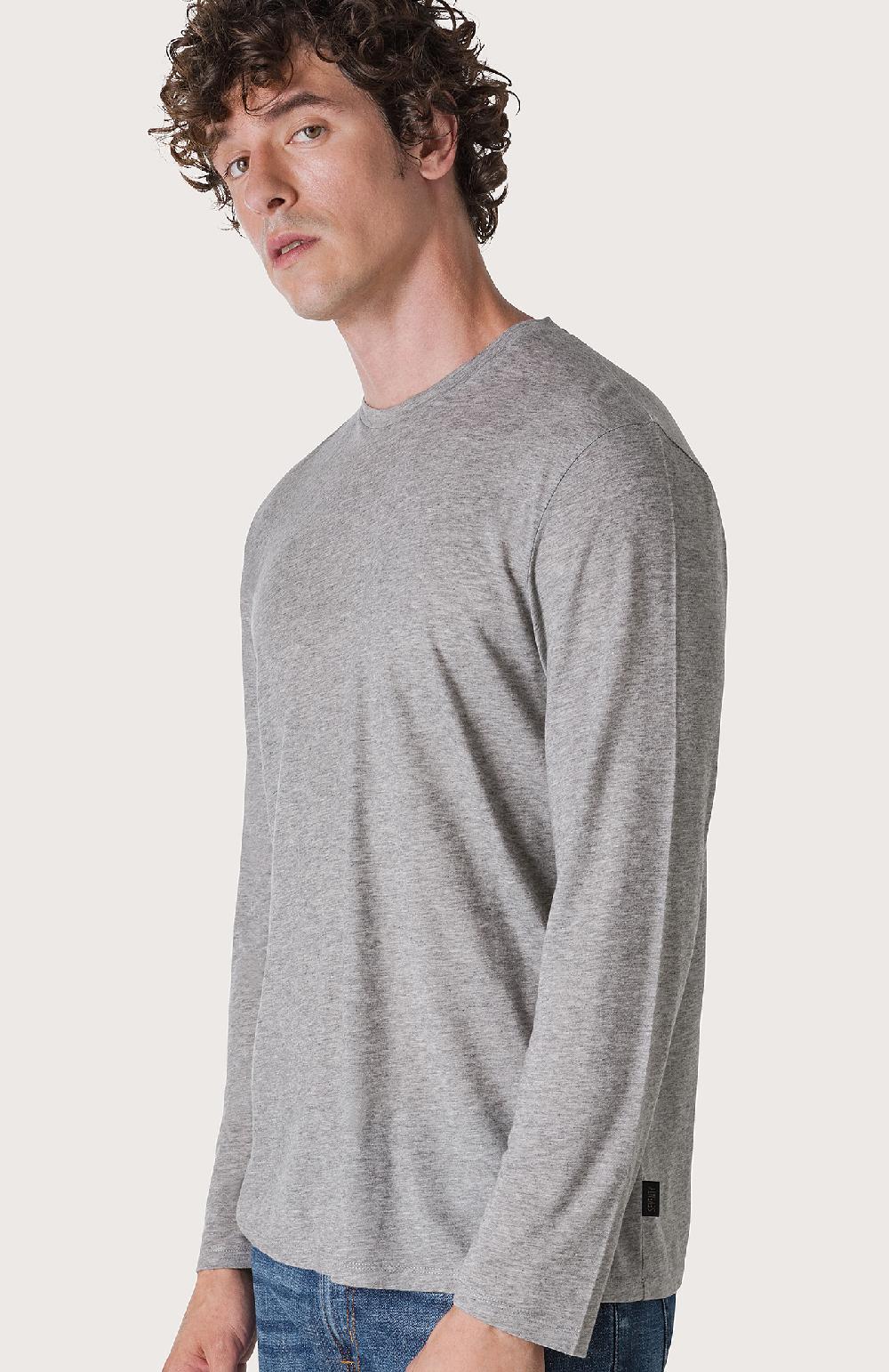 Seventy T-shirt girocollo manica lunga - Col. Grigio Soddisfazione Garantita