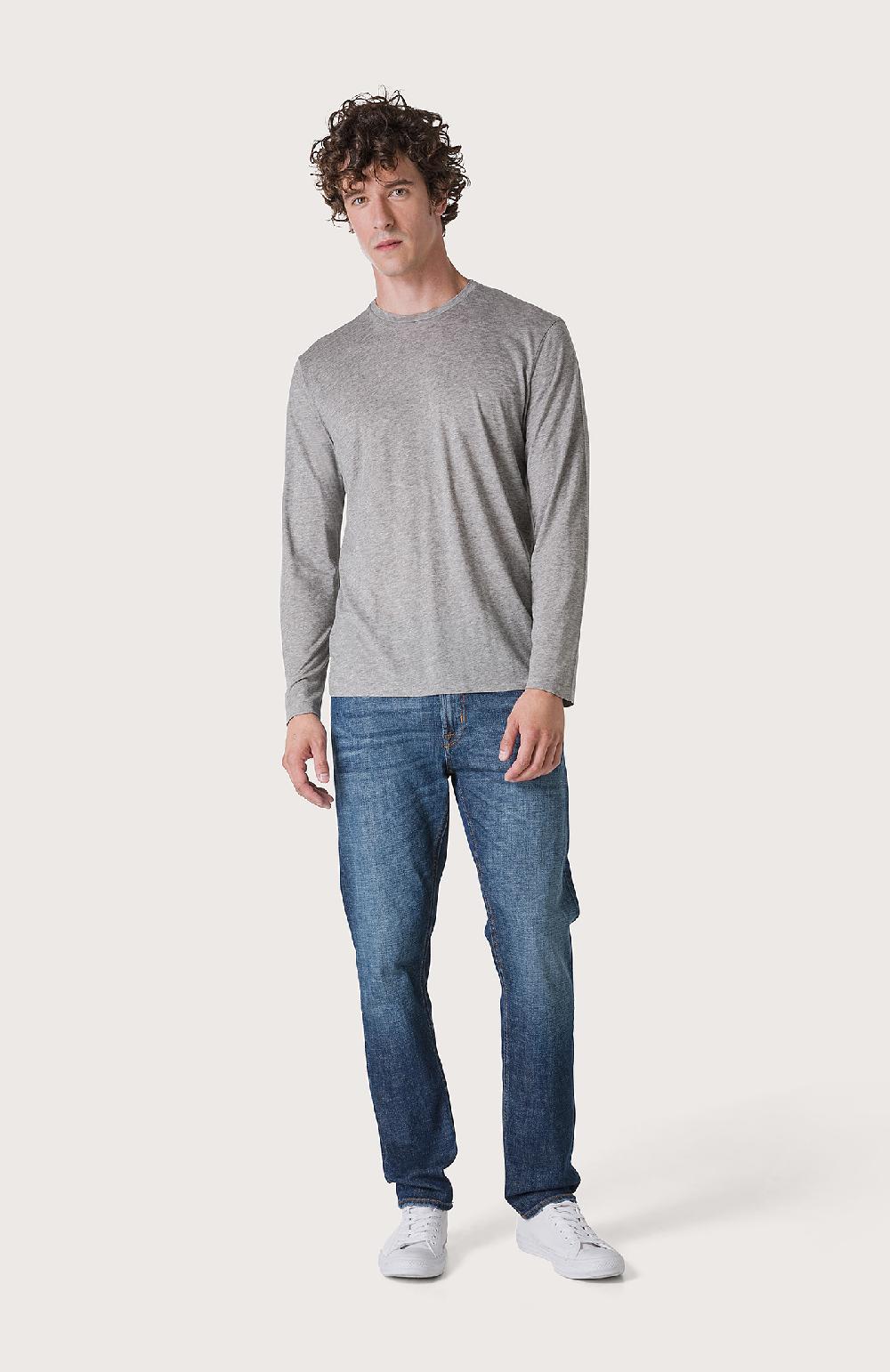 Seventy T-shirt girocollo manica lunga - Col. Grigio Soddisfazione Garantita