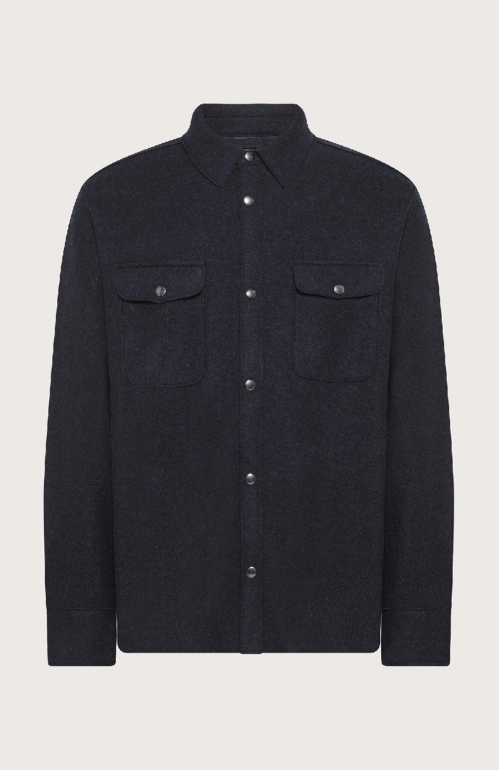 Seventy Overshirt con bottoni automatici - Col. Blu Acquista Ora