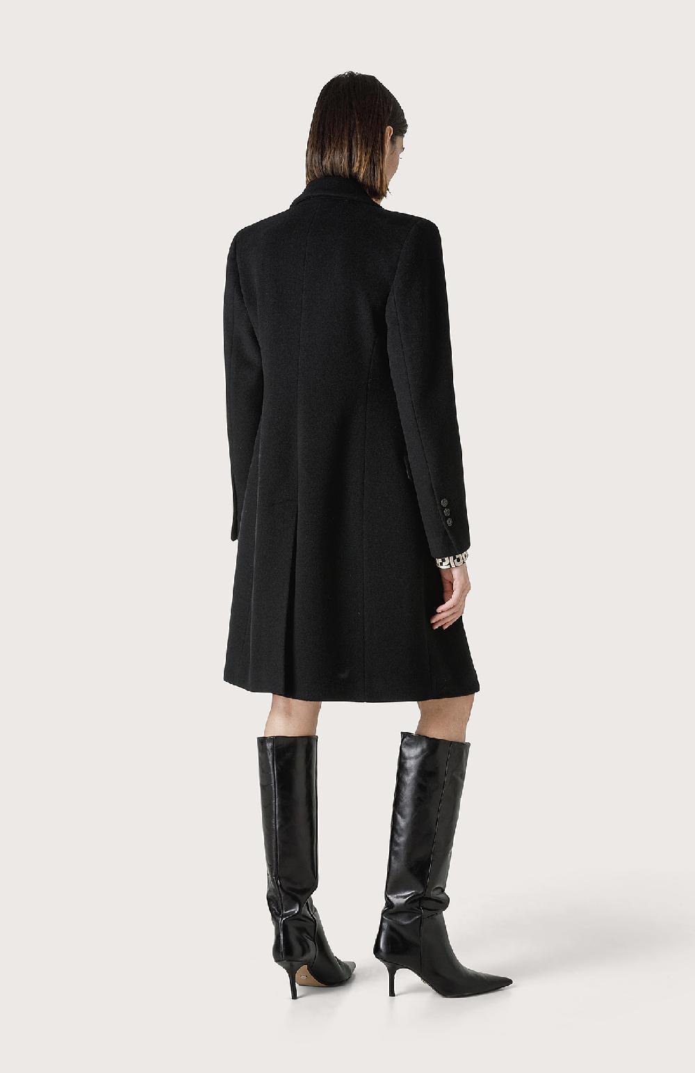 Seventy Cappotto a tre bottoni - Col. Nero Nuova