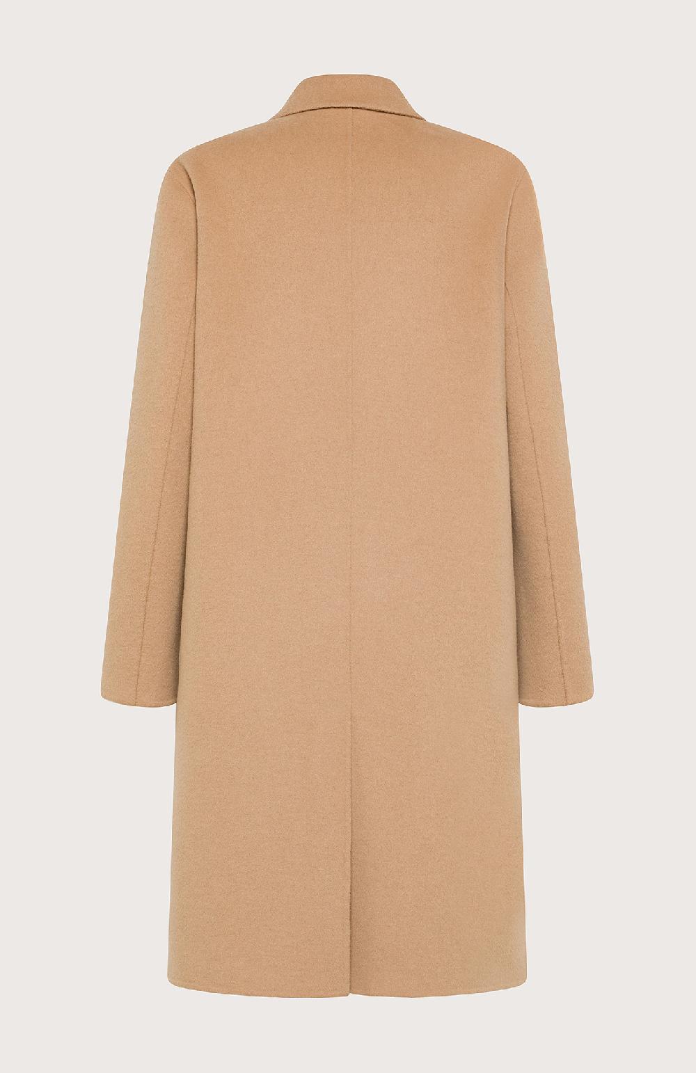 Seventy Cappotto doppiopetto in panno double - Col. Neutro Moda