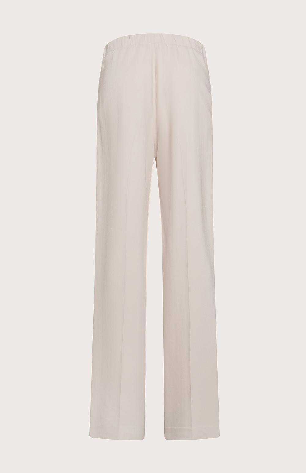 Seventy Pantalone lungo relax fit elasticato dietro in cady stretch - Col. Neutro Qualità