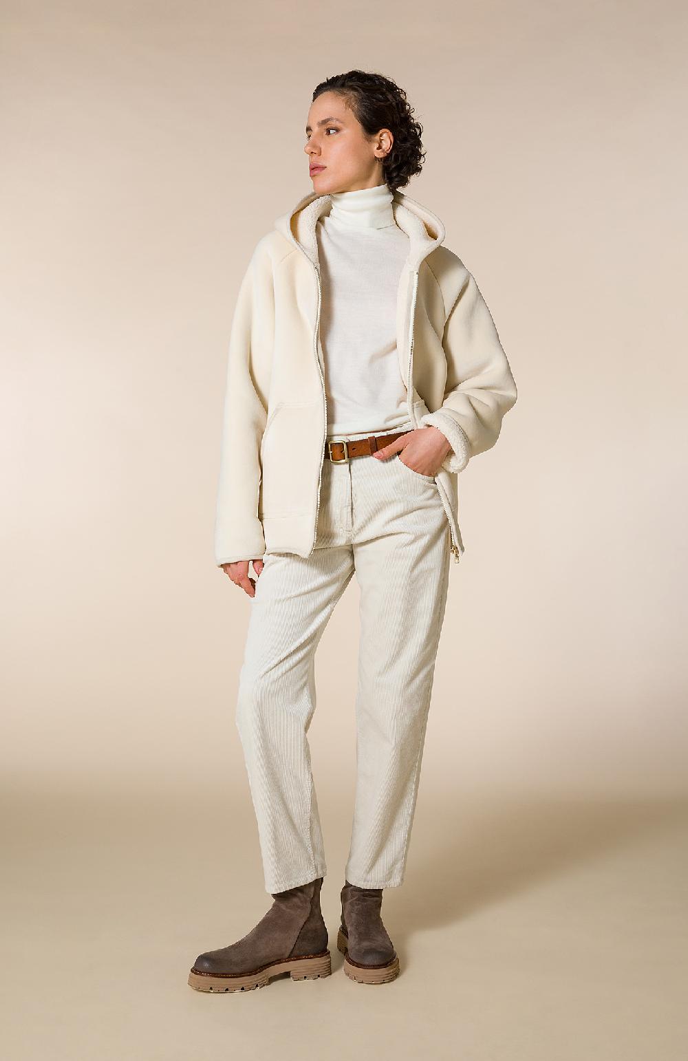 Seventy Jeans carrot fit in velluto - Col. Neutro Offerta Pasqua