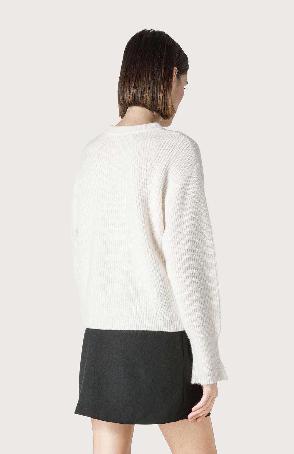 Seventy Maglia con righe in lurex - Col. Bianco Acquista Ora