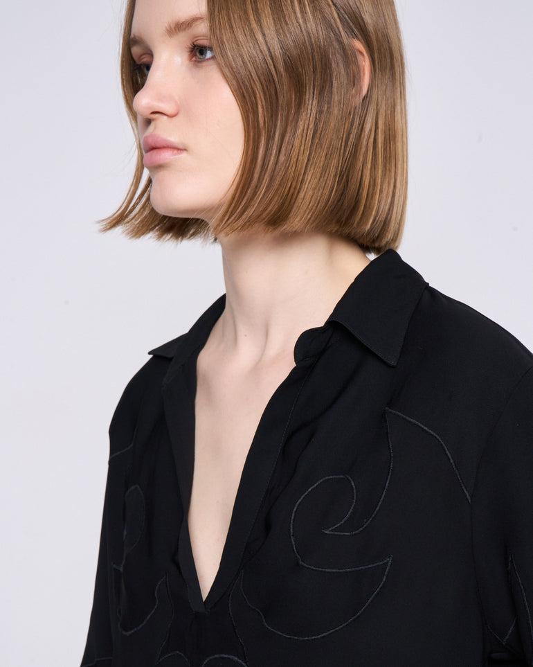 Silvian Heach Blusa con ricami Pezzi Unici
