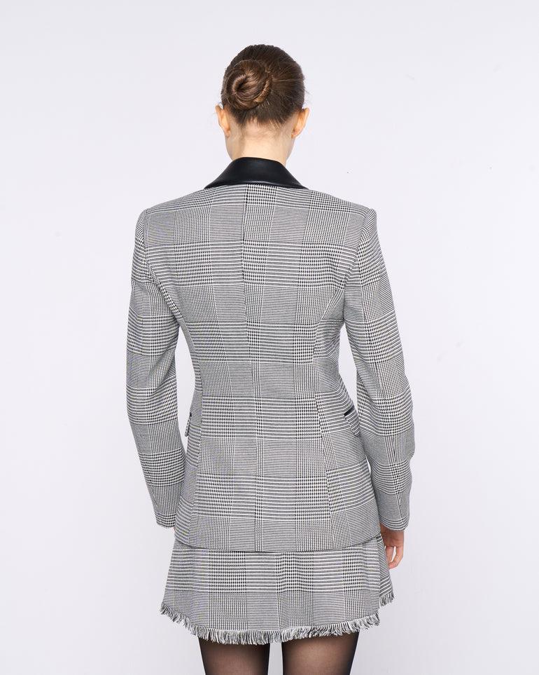 Silvian Heach Blazer avvitato a quadri Negozi Online